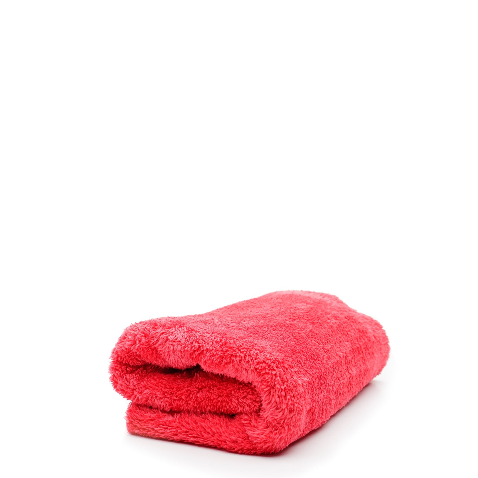 DOUBLE PLUSH EDGELESS MICROFIBER TOWEL (RED)