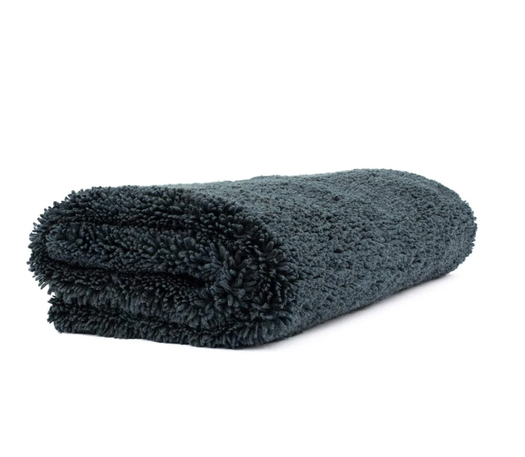 BLACK DOUBLE SIDED TOWEL